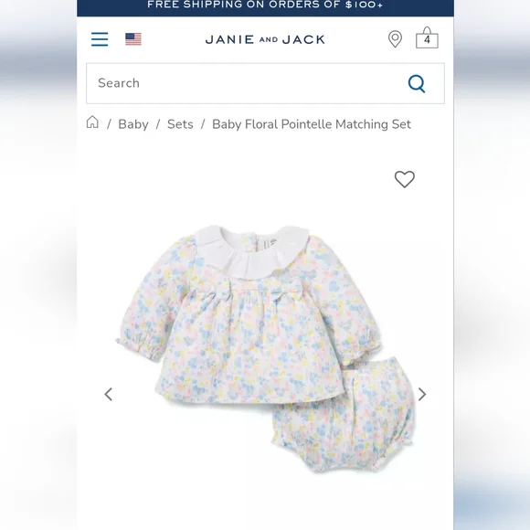 Janie And Jack Matching Set - Picture 3 of 7